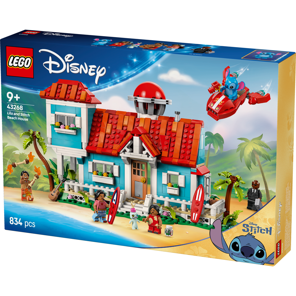 LEGO® ǀ Disney Lilo and Stitch Beach House 43268